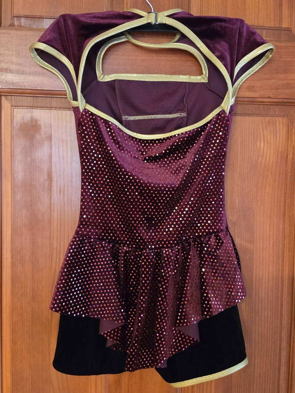 Curtain Call bellhop-style jazz dance costume